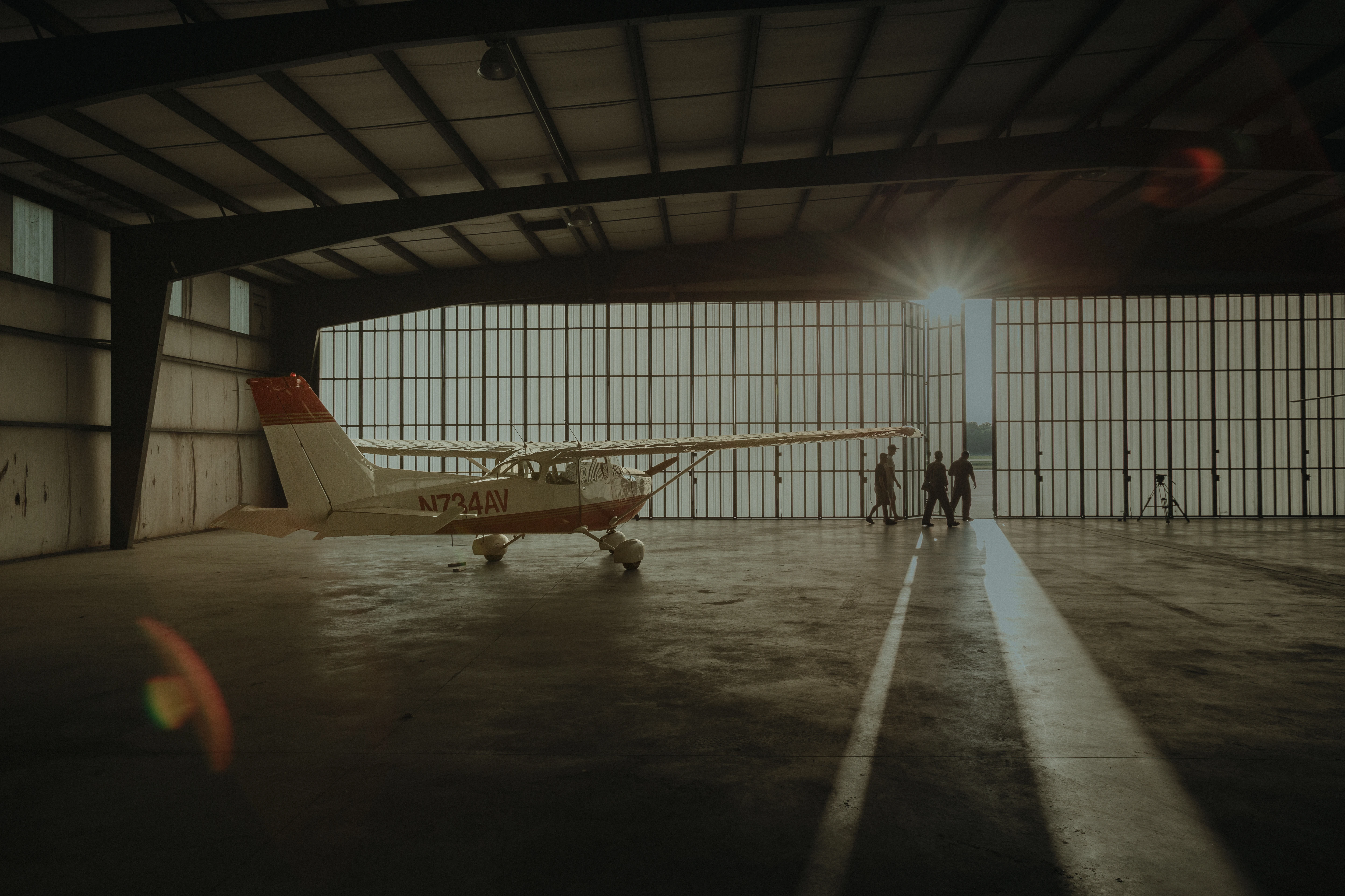 Upper Limit Aviation hangar at South Valley Regional Airport